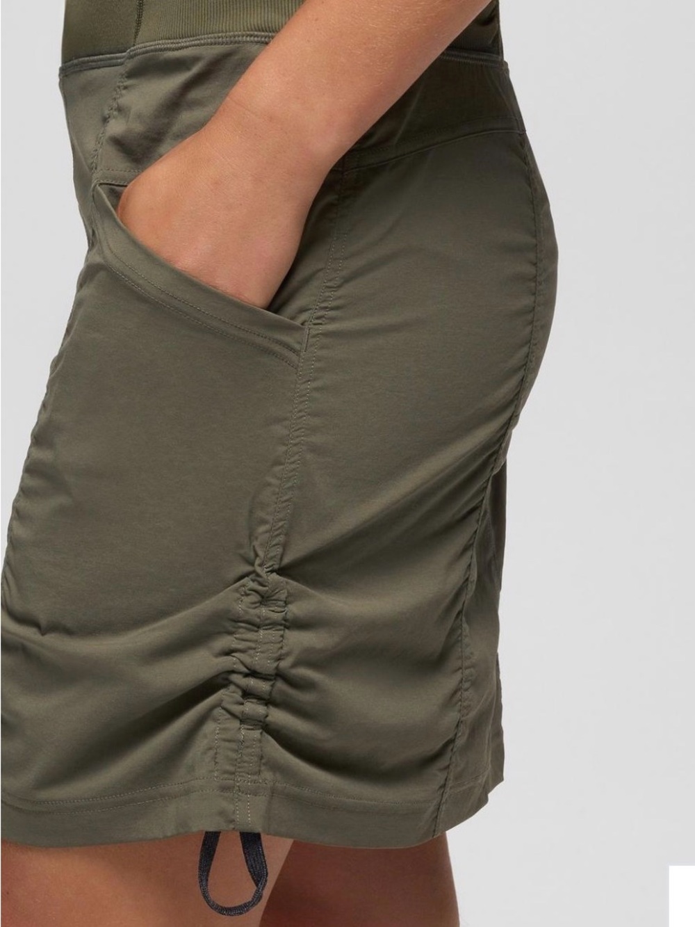 prAna • Koen • Skort • Grape Leaf Green • Size Medium - Picture 4 of 7
